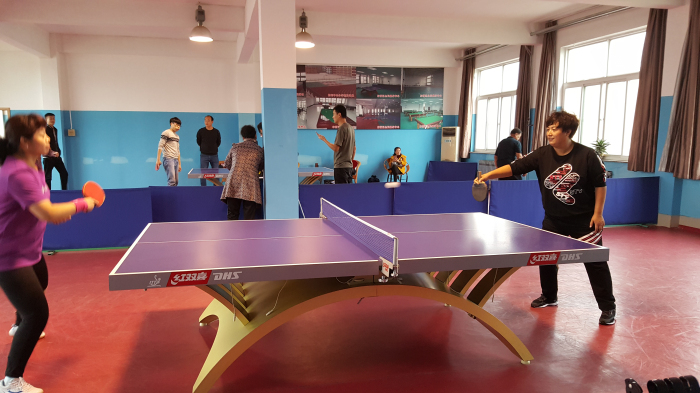 东营市物业管理行业从业人员首届乒乓球比赛